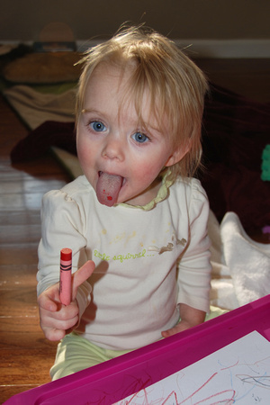 Crayons Taste Great!